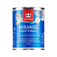 Краска декоративная MIRANOL серебристая п/гл