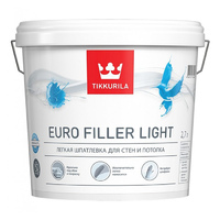 Шпатлевка легкая EURO FILLER LIGHT