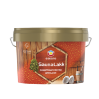 Акриловый в/д лак для саун Saunalakk